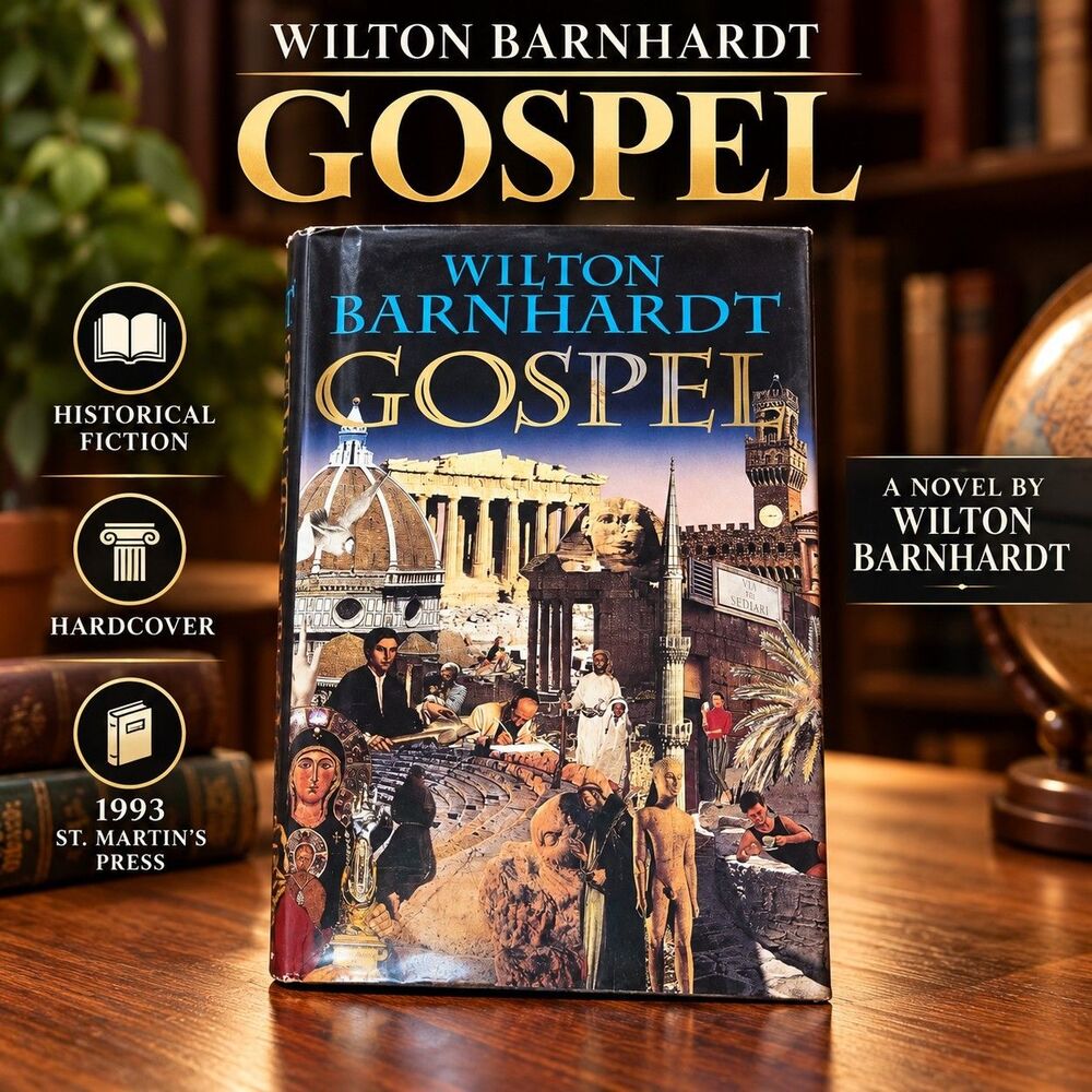Gospel Wilton Barnhardt 1993 Hardcover St Martin's Press Historical Fiction